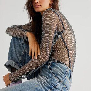 Free People Intimately Filter Finish Long Sleeve size medium